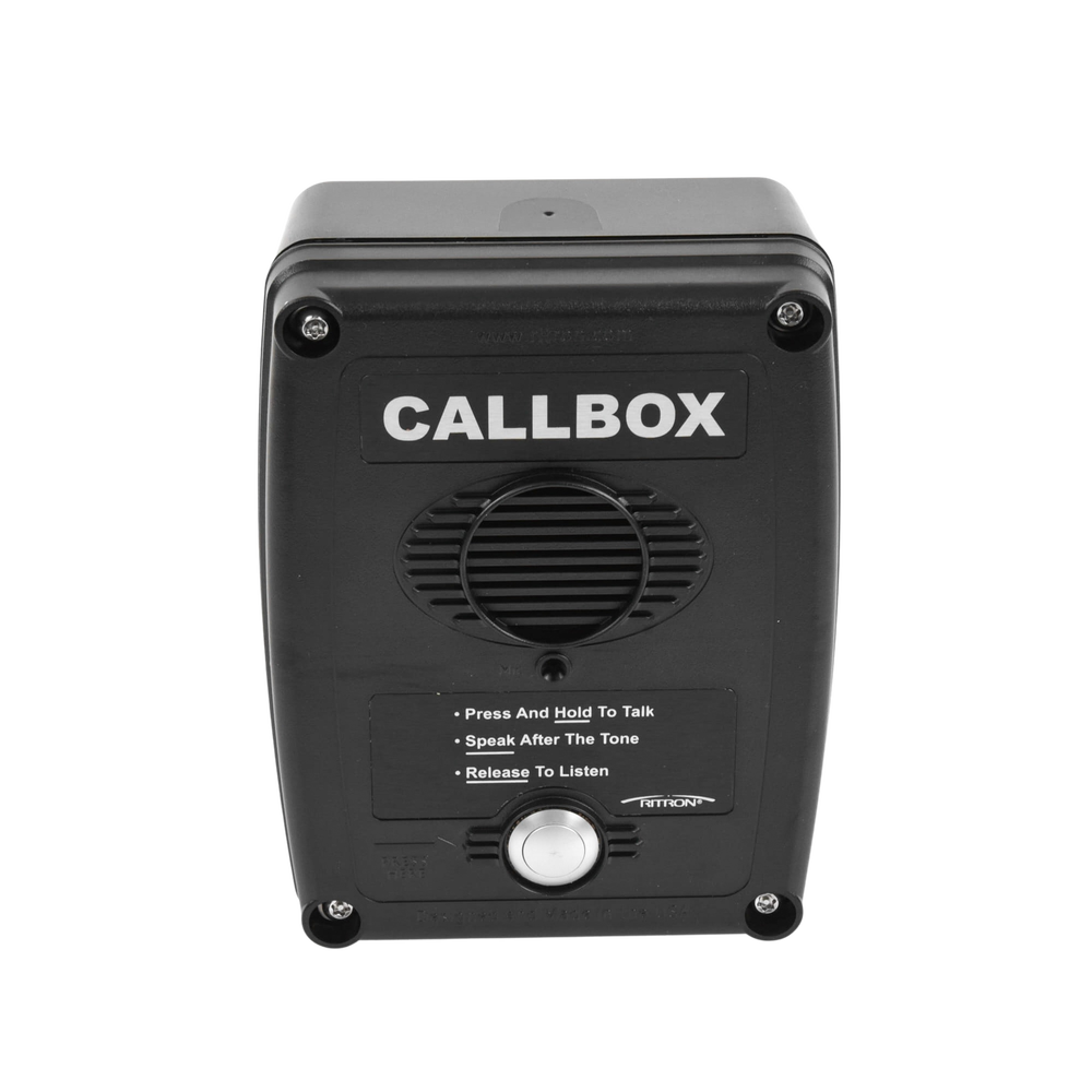 Callbox, Wireless Intercom, Q7 Series in Black