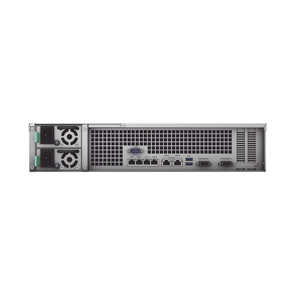 Servidor NAS para rack de 12 bahías / Expandible a 36 bahías / Hasta 576 TB