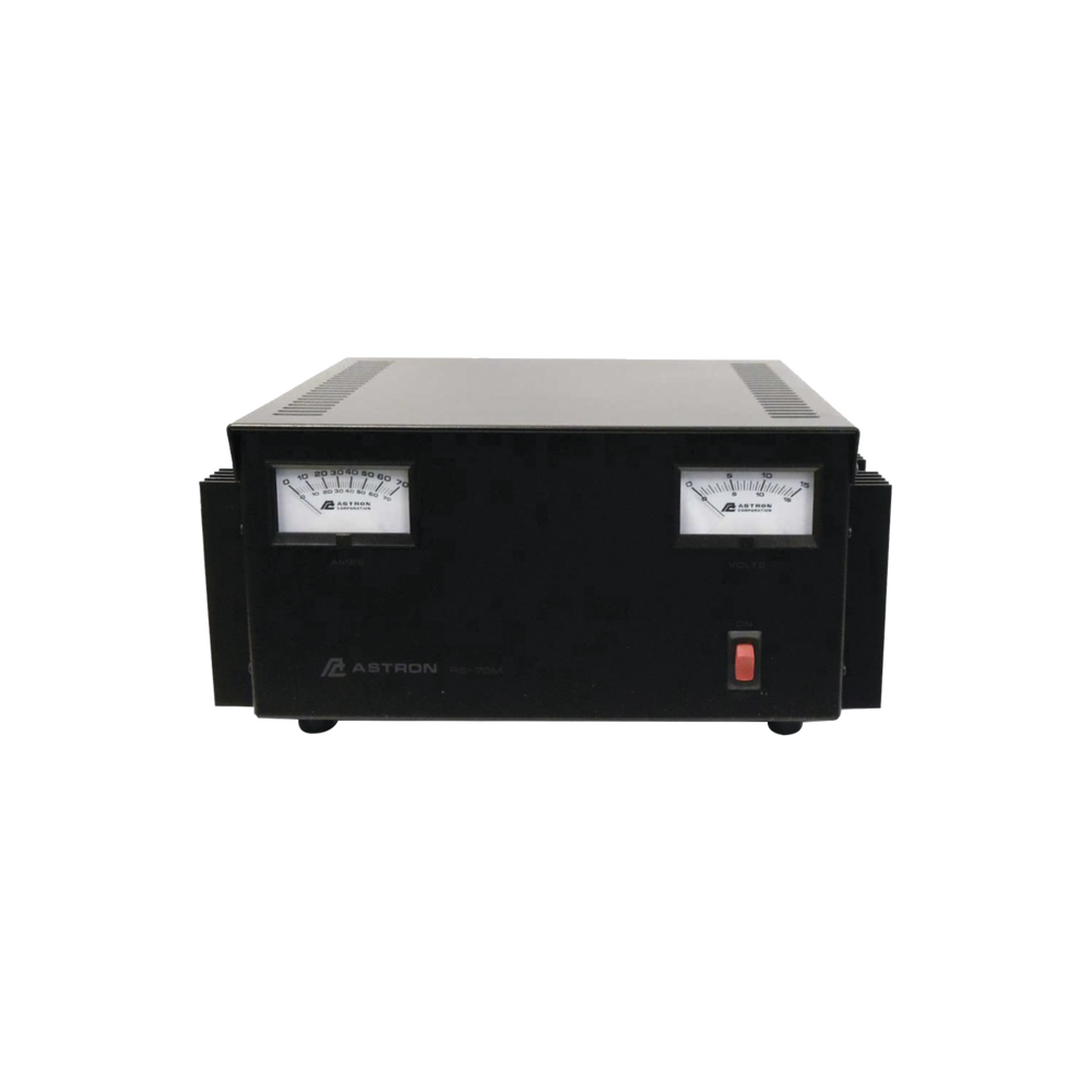 ASTRON Power Supply, Switchable Volt and Amp Meters