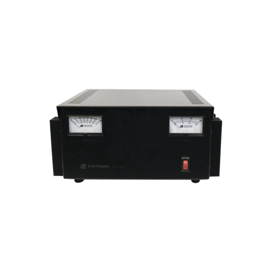ASTRON Power Supply, Switchable Volt and Amp Meters