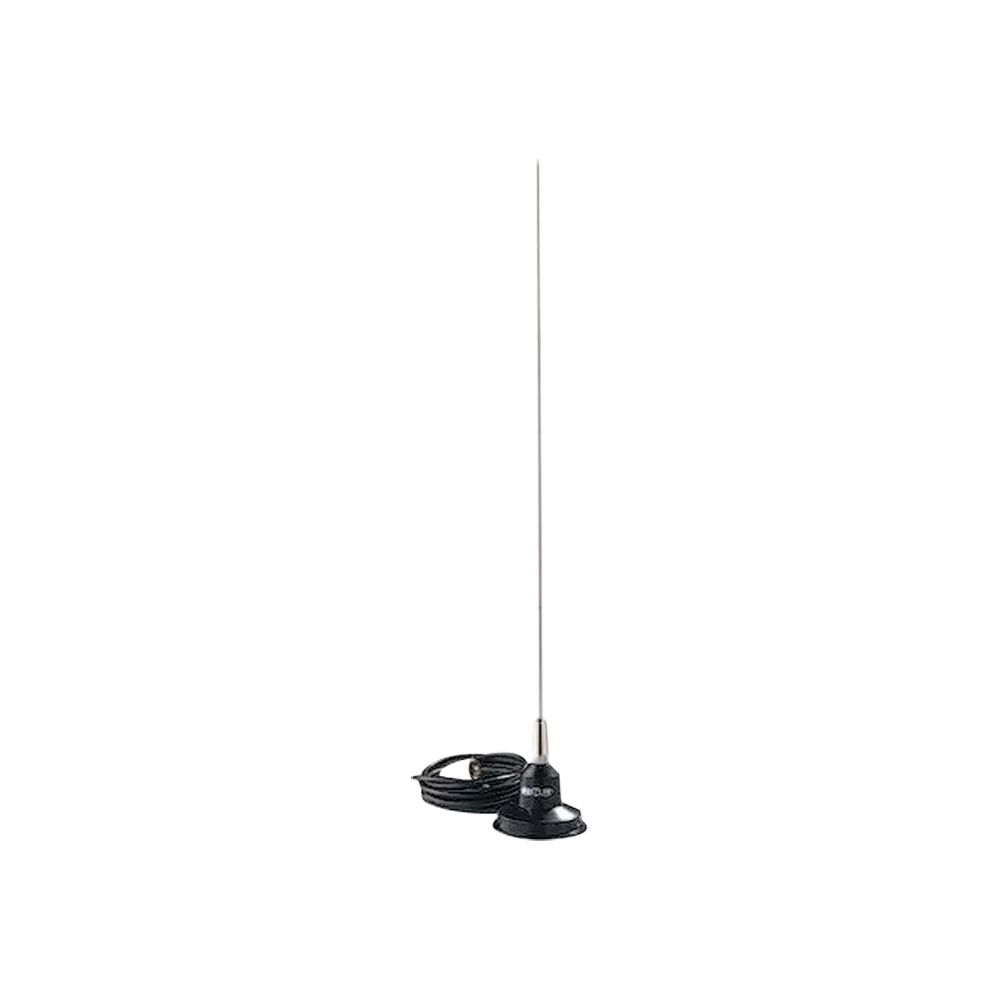 Antena Móvil VHF Con Montaje Magnético y Conector BNC Macho, 148-174 MHz 