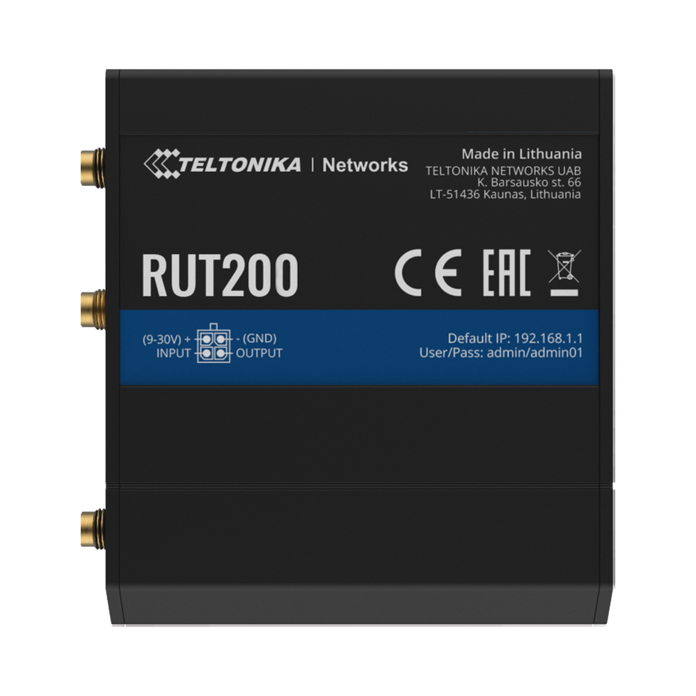 LTE Router, SIM Slot, 2 10/100 Mbps Ethernet ports, 2.4 GHz Wi-Fi, Friendly Interface, Bands B1, B2, B3, B4, B5, B7, B8, B28