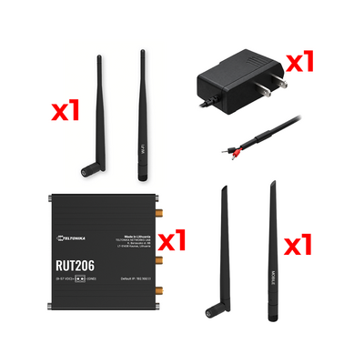 Router LTE Profesional, 4 Puertos Ethernet, RS232, RS485, WiFi 802.11b/g/n, Interface Amigable, Bandas B1, B2, B3, B4, B