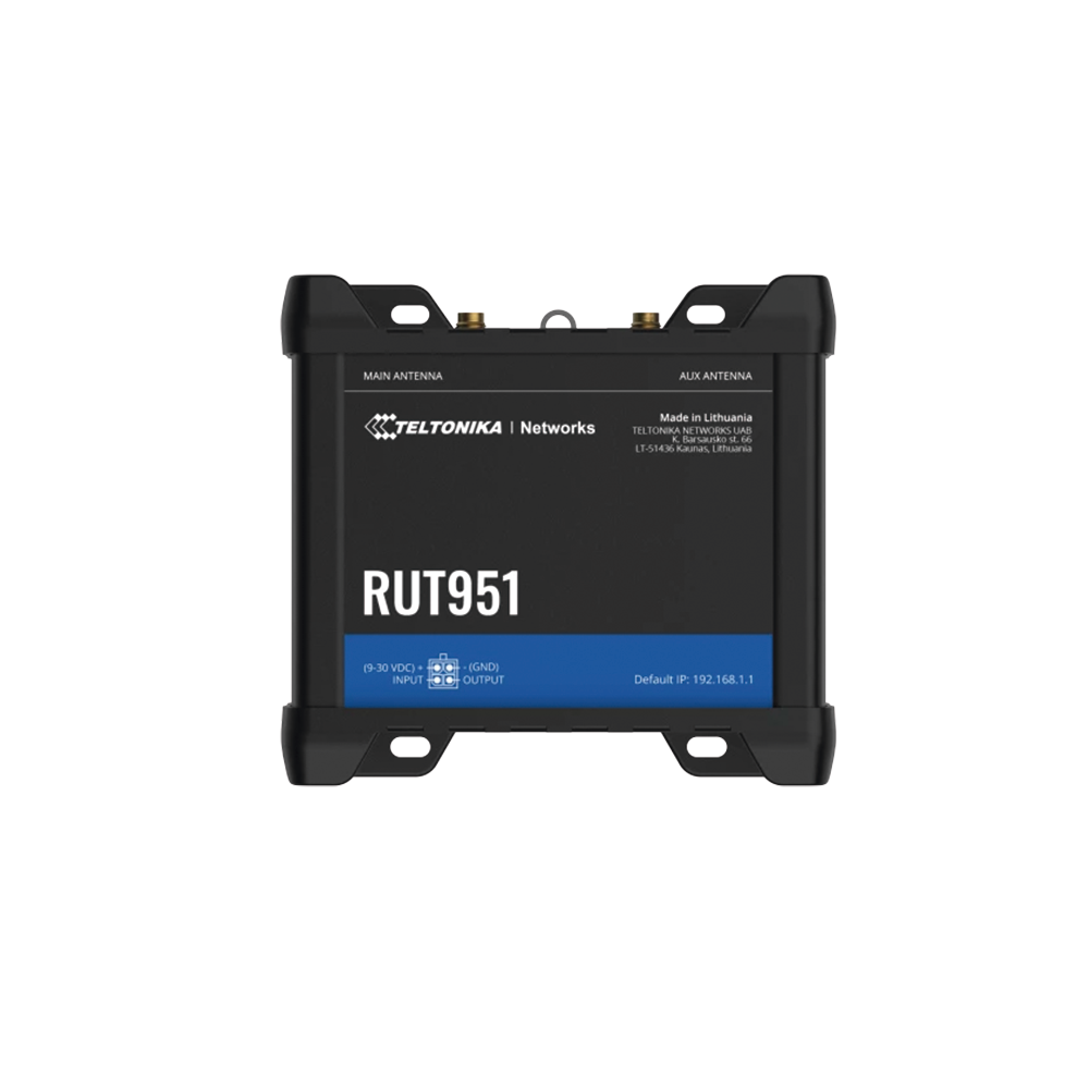 Dual SIM LTE router, 4 Ethernet ports, connectorized, Bands B1, B2, B3, B4, B5, B7, B8, B28