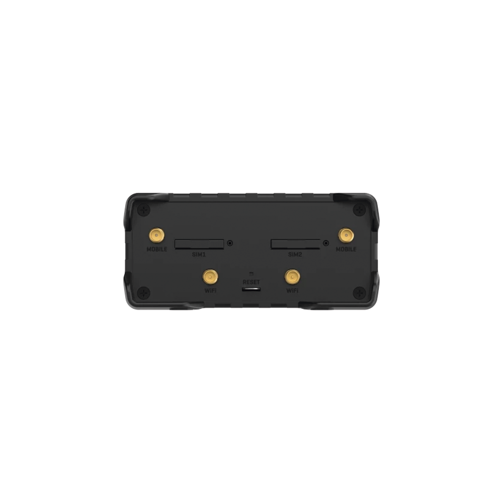 Dual SIM LTE router, 4 Ethernet ports, connectorized, Bands B1, B2, B3, B4, B5, B7, B8, B28
