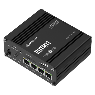 Router industrial 4G LTE Cat 6 con doble SIM, Wi-Fi 5 de doble banda, cuatro puertos Gigabit Ethernet, GNSS y gestión re