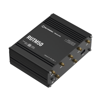 Cellular 5G Router, up to 3.4 Gbps, 4 Ethernet Ports + 1 WAN Port, Wi-Fi Wave-2 802.11ac up to 867 Mbps, Dual-SIM, USB, 