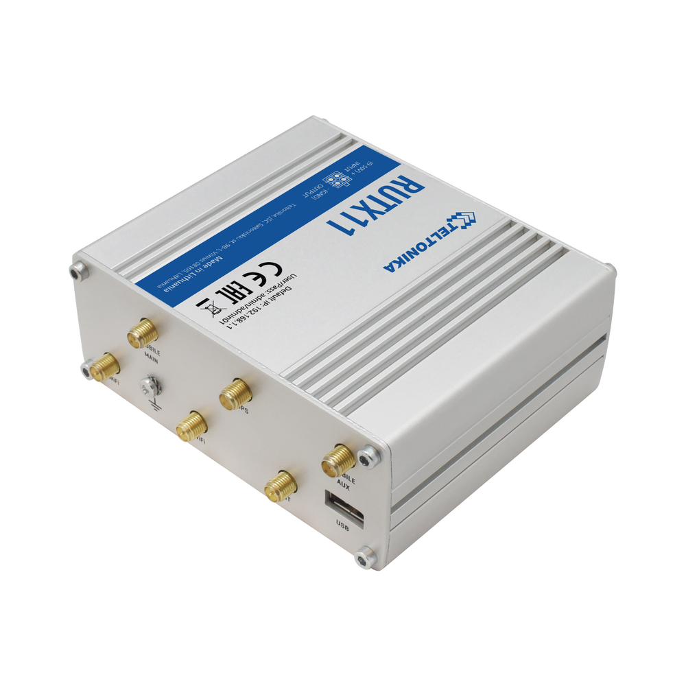 LTE Router (4.5G) Cat6 Professional, 4 Gigabit Ports, Dual SIM, USB, WiFi 802.11ac, GNSS