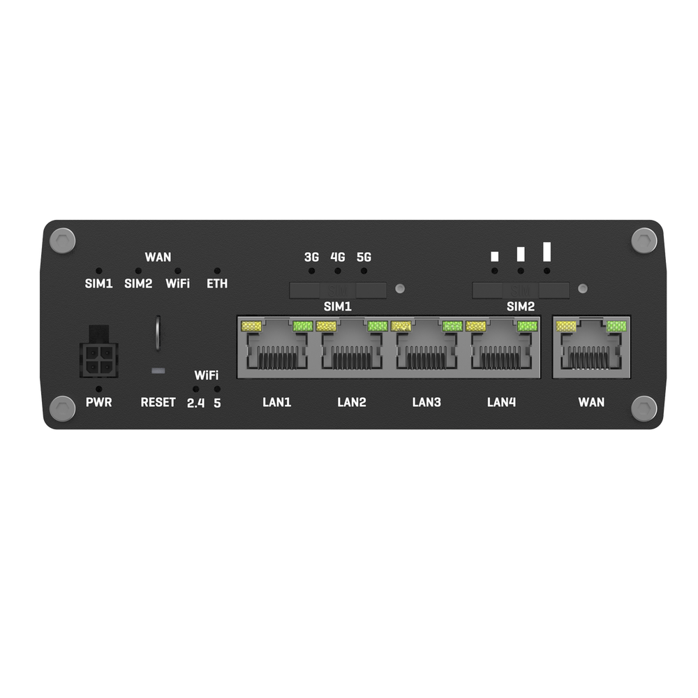 Router Industrial 5G 3.3Gbps, Doble SIM , Doble banda 802.3ac Wave2