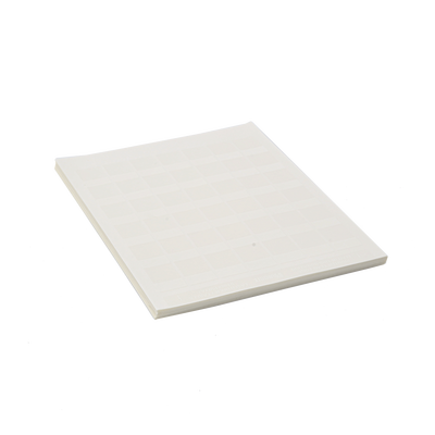 Paquete de Hojas con 2500 Etiquetas de Identificación Auto-laminadas para Impresora Láser/Inyección de Tinta, para Cable