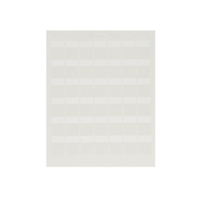 Paquete de Hojas con 2500 Etiquetas de Identificación Auto-laminadas para Impresora Láser/Inyección de Tinta, para Cable