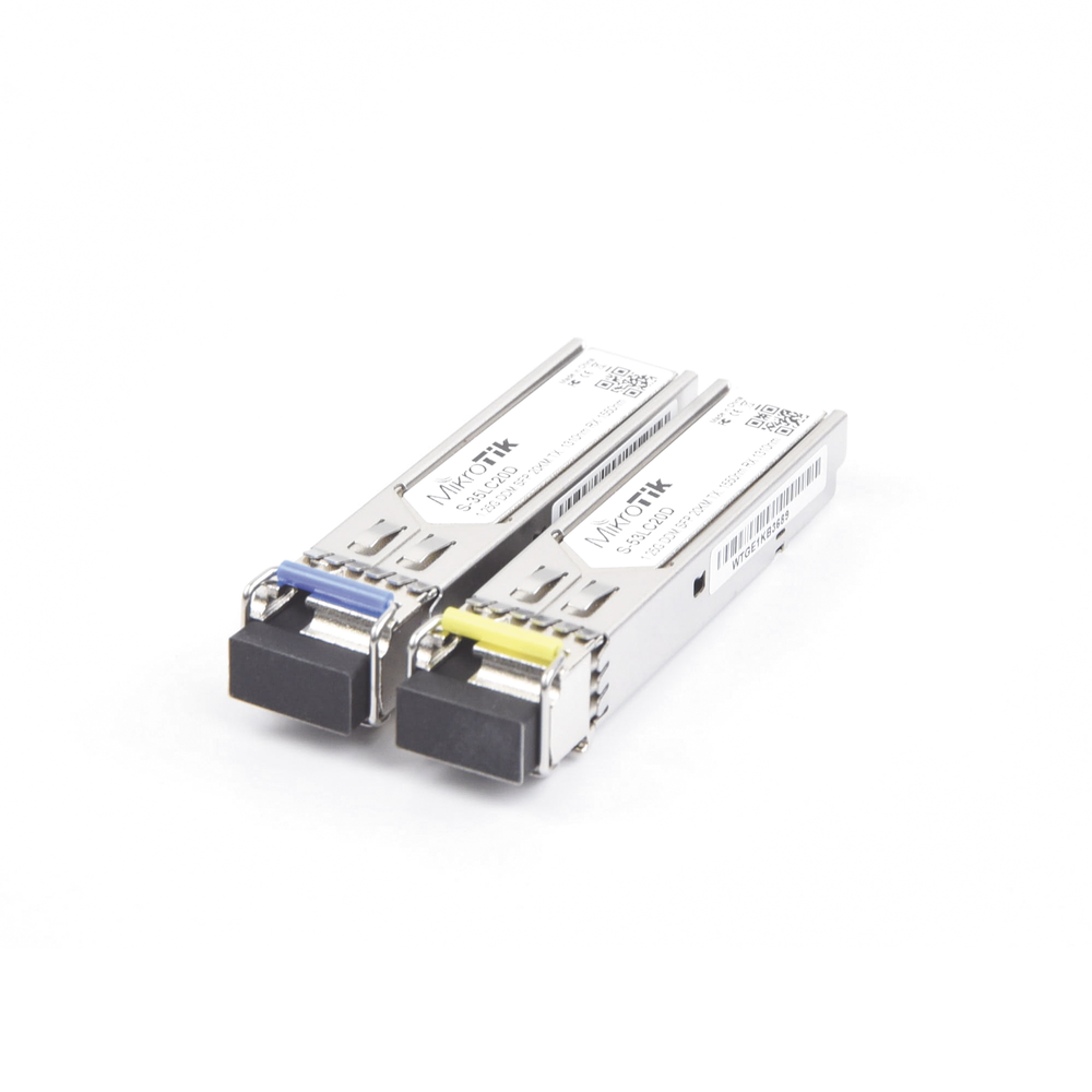 MiniGbic SFP 1.25G LC WDM Transceivers for Mono Mode Fiber 20 Kms