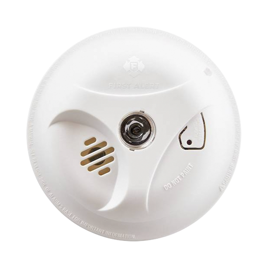Detector de humo, autónomo, fotoeléctrico, con luz de escape