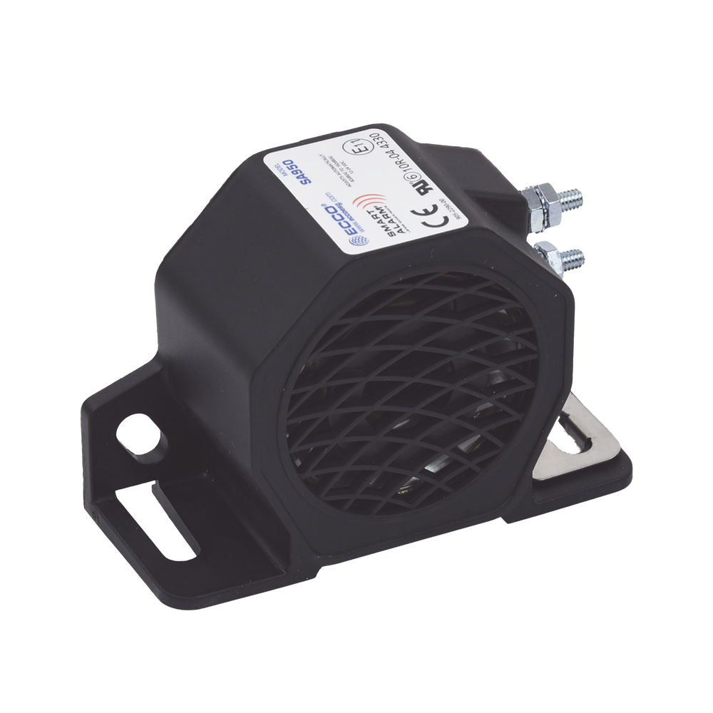 Alarma de reversa inteligente 12-24 Vcd, 82- 102 dBA