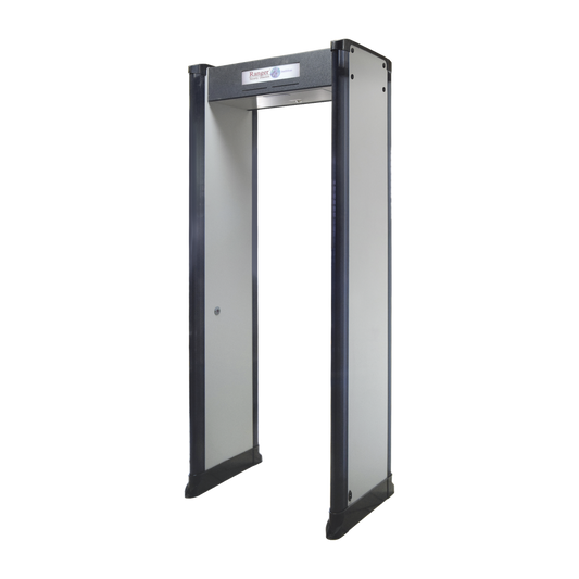 Arco Detector de Metales de 2 Zonas con Base Para Fijarse al Piso