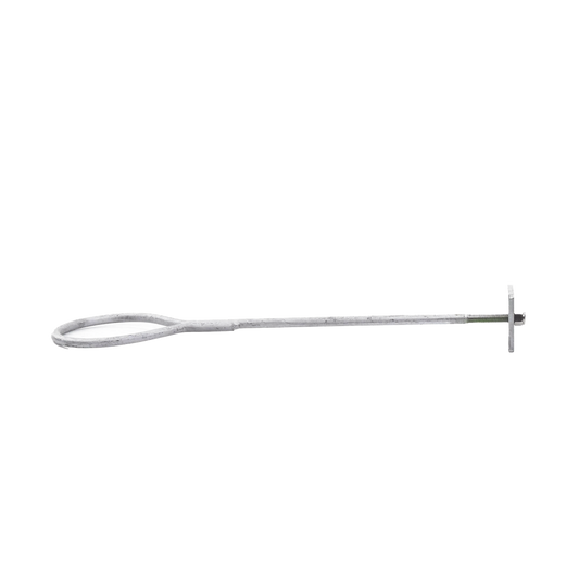 Ancla de Losa o Pared de 65 cm. de 1/2" de Grosor Galvanizado por Inmersión.