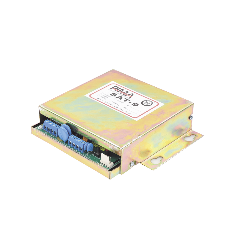 Interface universal de conversión vía radio para paneles que soporte formato CONTACT ID. Compatible receptora SENTRYRADIO de PIMA