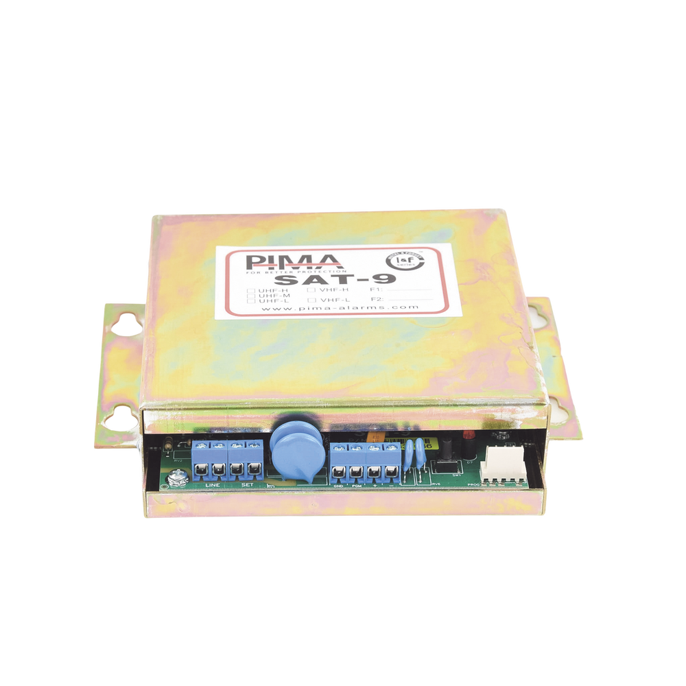 Interface universal de conversión vía radio para paneles que soporte formato CONTACT ID. Compatible receptora SENTRYRADIO de PIMA
