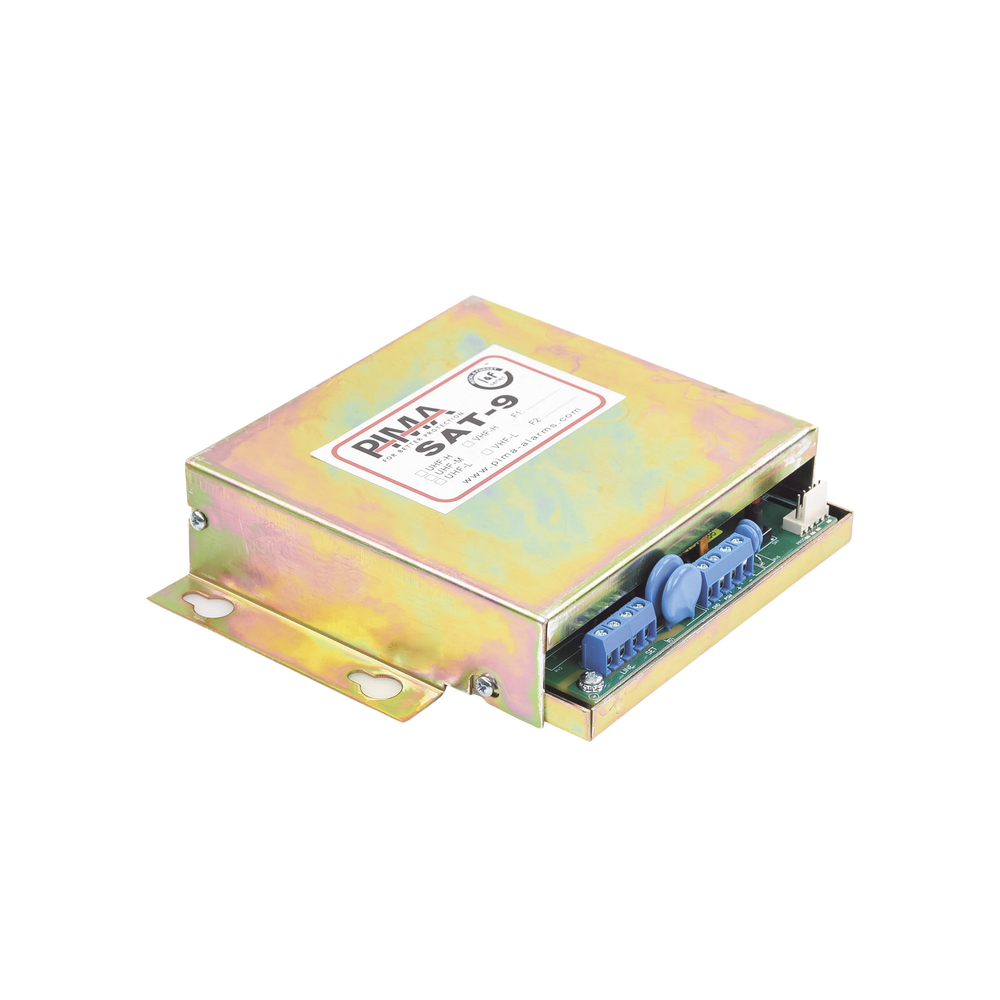 Interface universal de conversión vía radio para paneles que soporte formato CONTACT ID. Compatible receptora SENTRYRADIO de PIMA