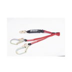 Cable Amortiguador de Caída con Doble Gancho de Sujeción. Ideal para Escalar Torres o Estructuras.