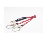 Cable Amortiguador de Caída con Doble Gancho de Sujeción. Ideal para Escalar Torres o Estructuras.