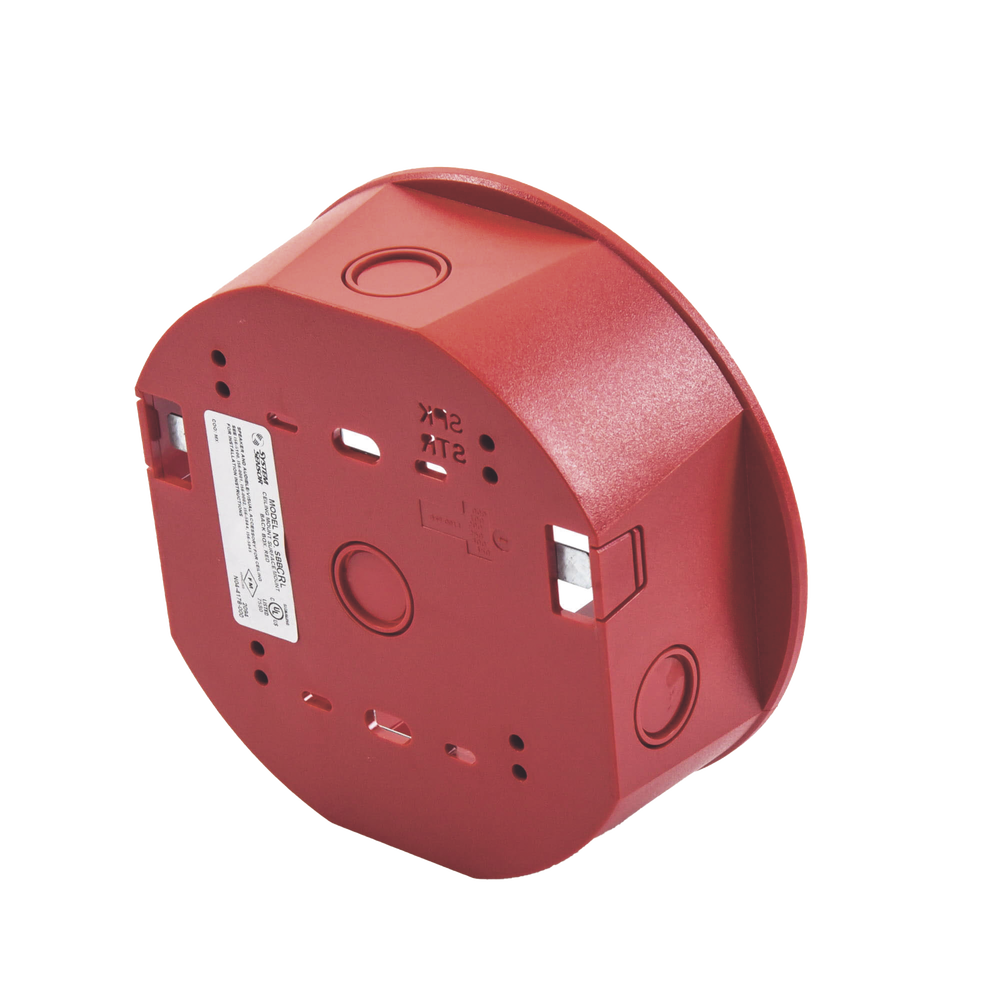 Caja de Montaje en Techo, para Sirena, Color Rojo, Nuevo Diseño Moderno y Elegante