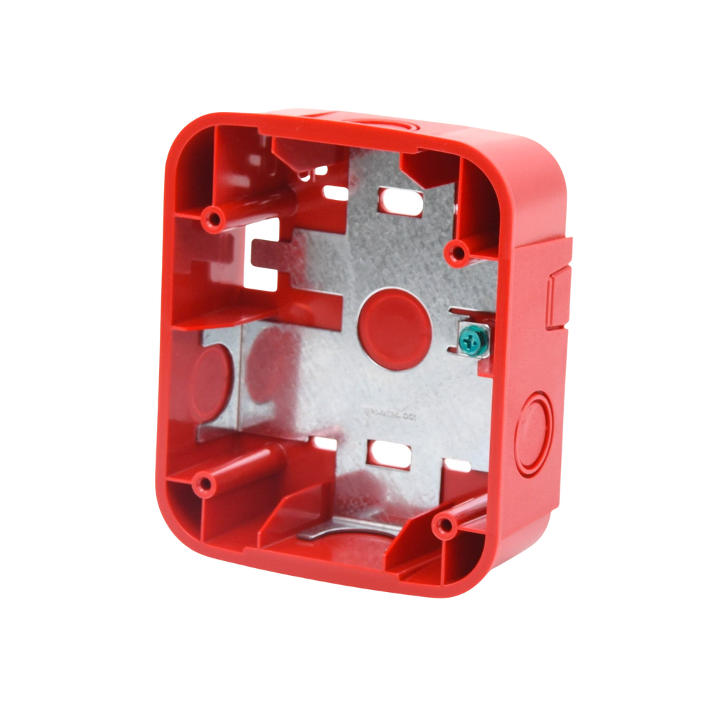 Wall Mount Box for Siren, Red Color, New Modern and Elegant Design
