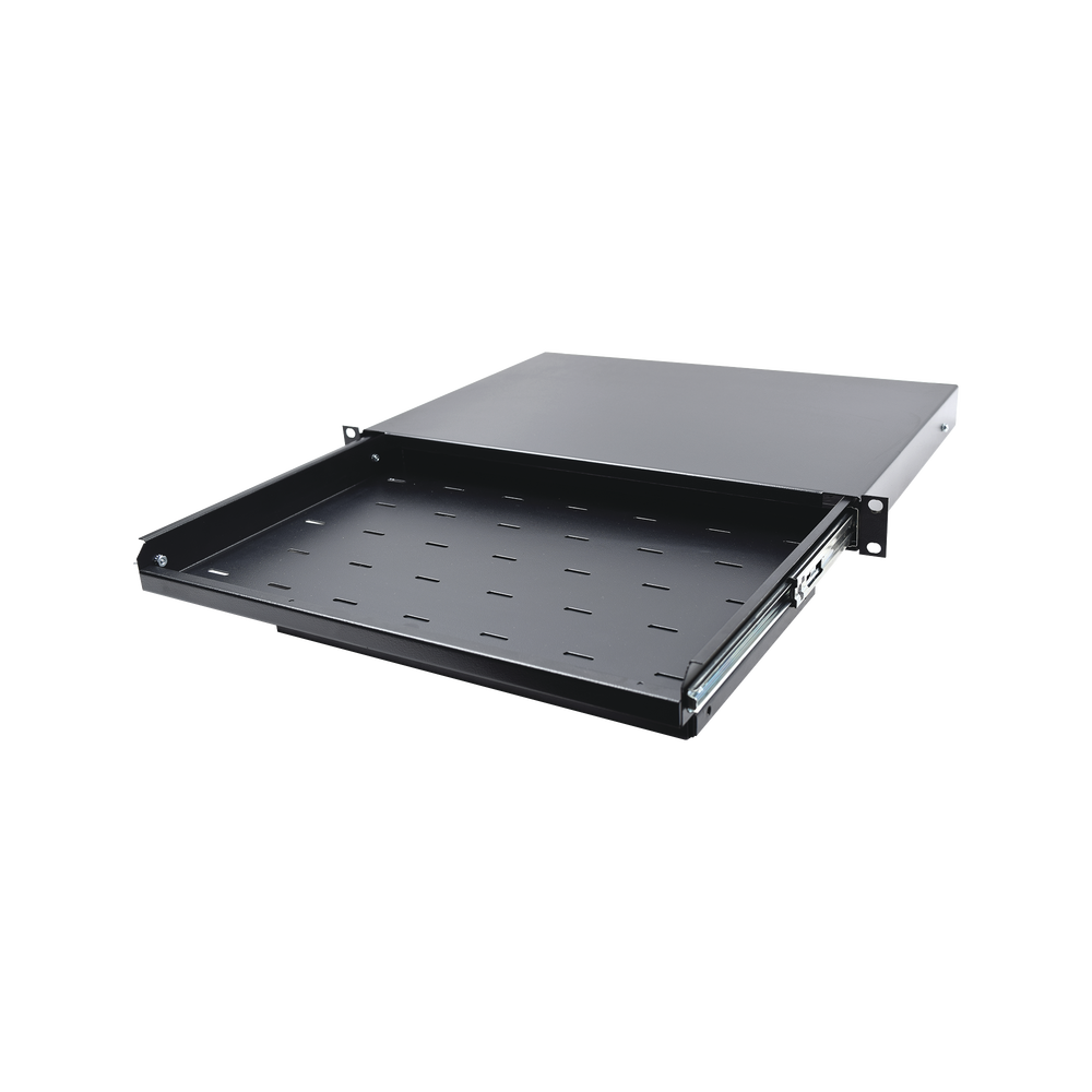 Folding Keyboard and Mouse Tray with 19" Rack, 1RU.