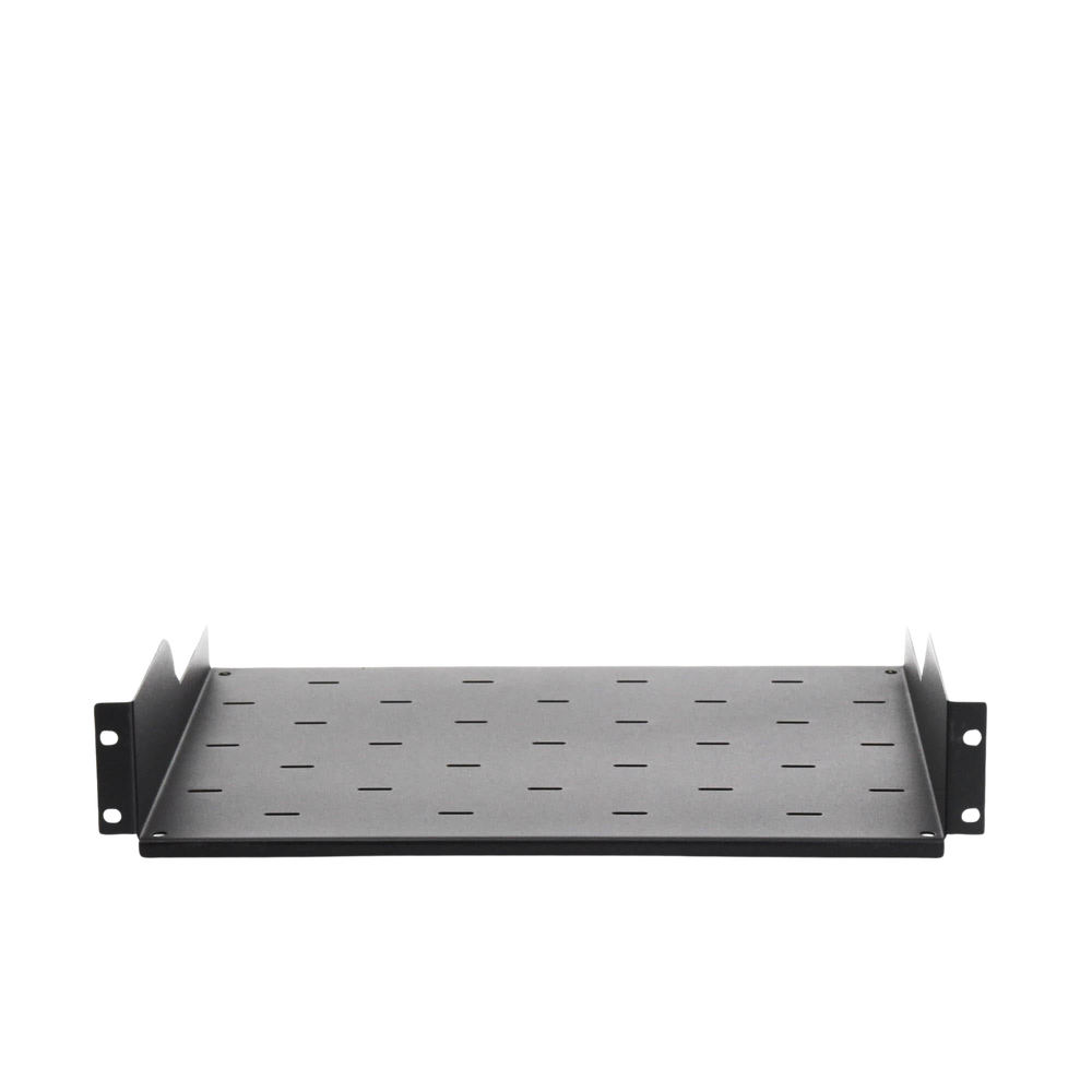 Charola para soportar equipos en rack, además soporta teclado y mouse