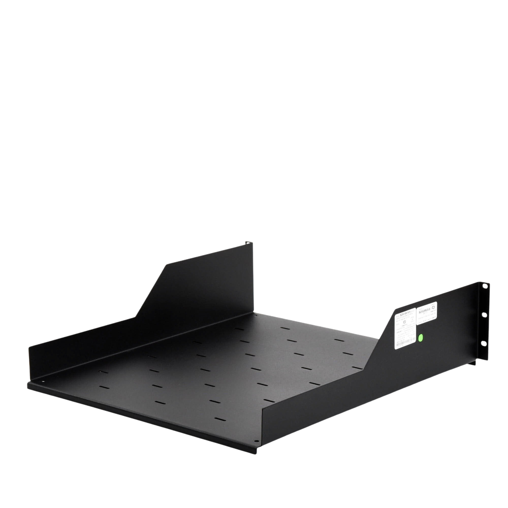 Charola para Rack de 19", 50 cm de Profundidad, 3UR. Capacidad carga: 30 Kg.