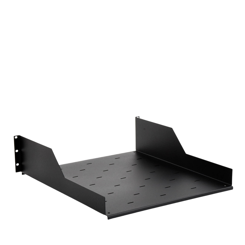 19" Rack Tray, 50 cm Deep, 3U. Load capacity: 30 kg.