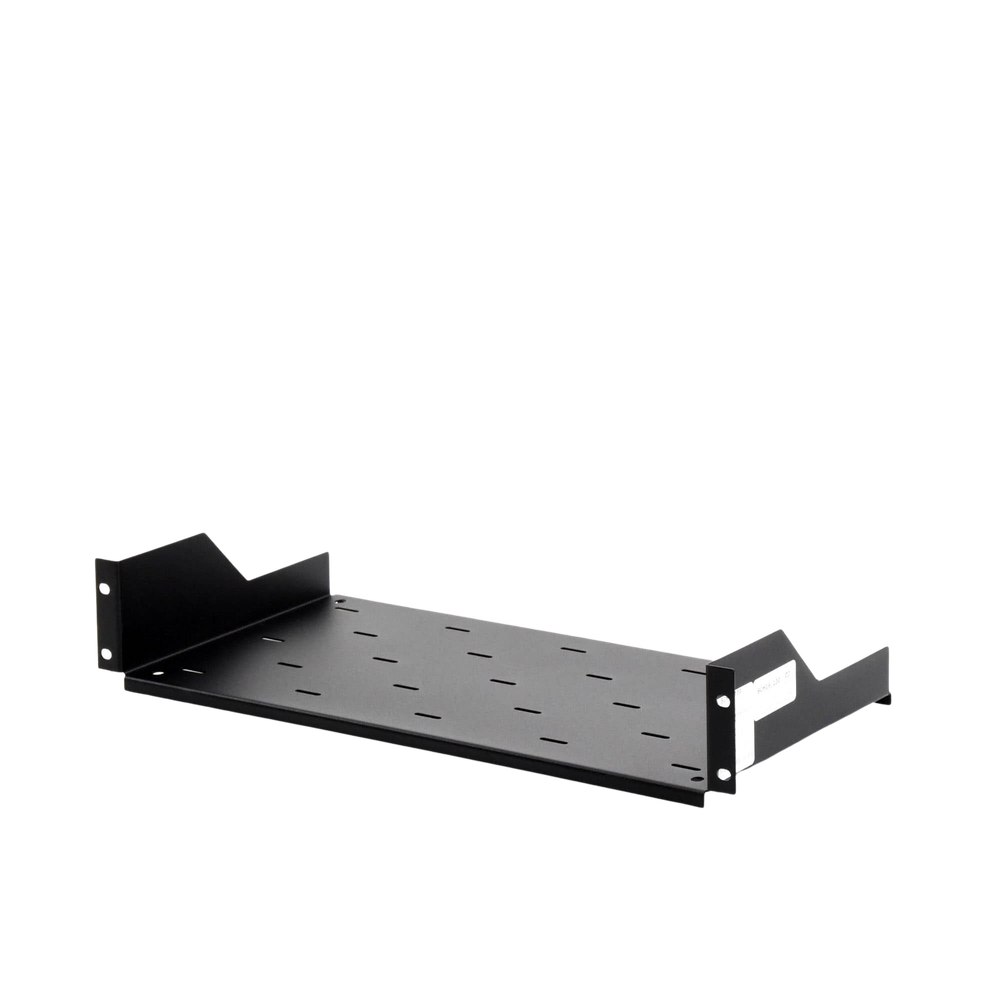19" Rack Tray, 23 cm Deep, 2U.