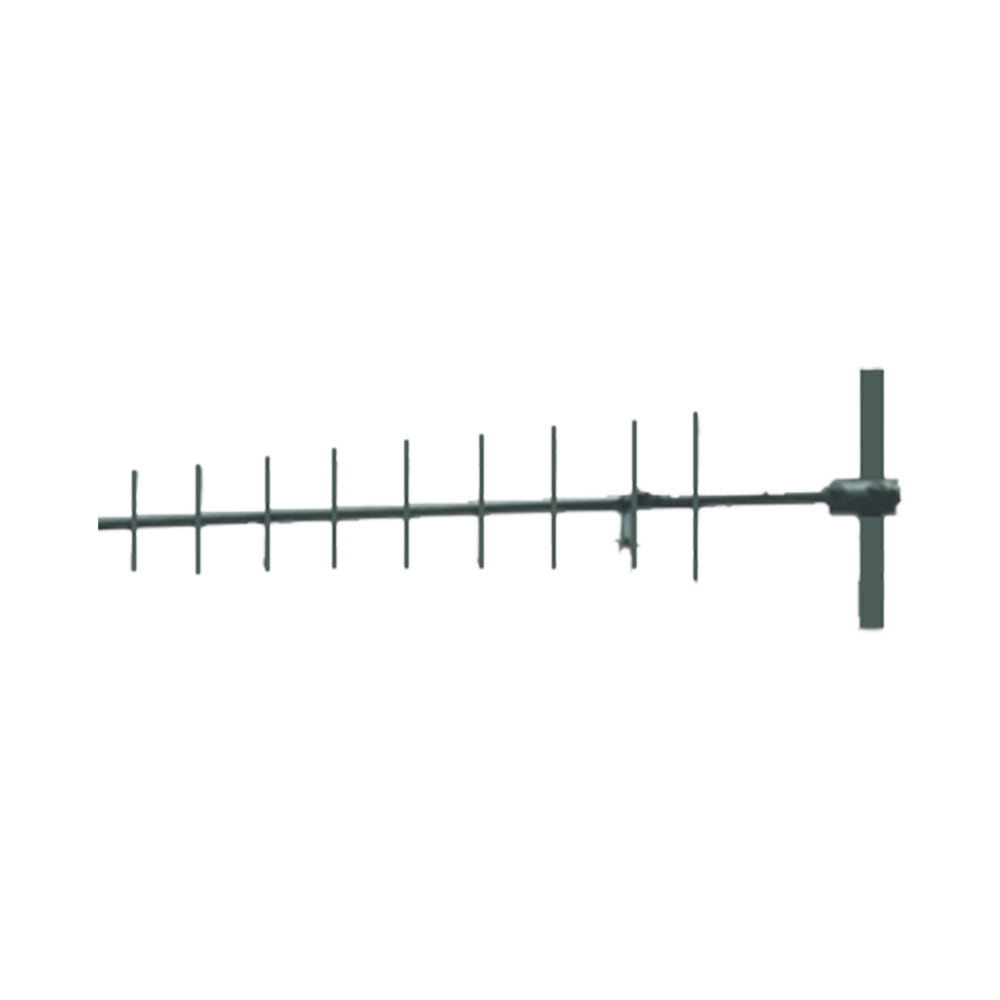 Antena Yagi Direccional de 450-470 MHz, 9 Elementos, 11 dB, 15 MHz, 300 Watt, UHF Hembra.