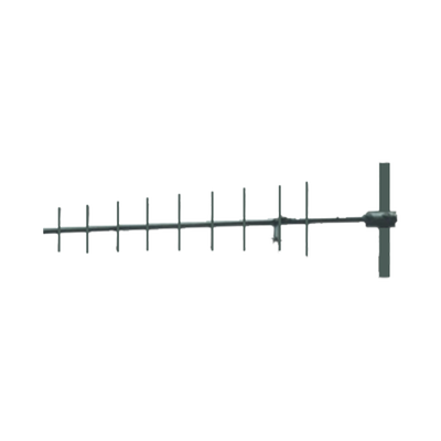 Antena Yagi Direccional de 450-470 MHz, 9 Elementos, 11 dB, 15 MHz, 300 Watt, N Hembra.