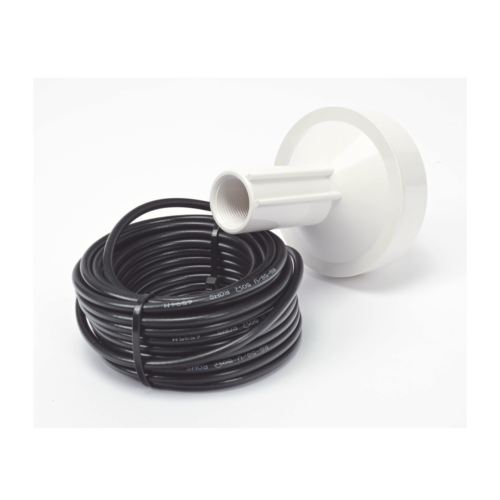 Marine GPS antenna with TNC-Male connector at 1575.42 MHz frequency of 28 dBi