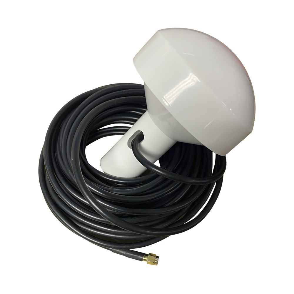 Antena marina de GPS con conector TNC- Macho en frecuencia 1575.42 MHz de 28 dBi
