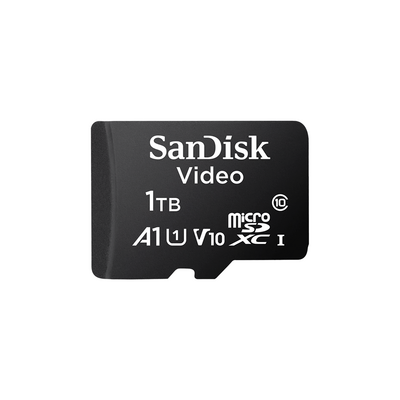 Micro SD Optimizada Para Videovigilancia / 1TB / ULTRA SDXC UHS-I/ CLASS 10 MSD / Sandisk
