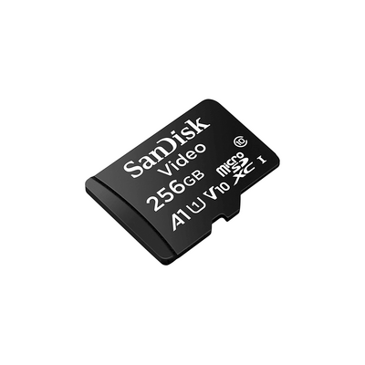 Micro SD Optimizada Para Videovigilancia / 256GB / ULTRA SDXC UHS-I/ CLASS 10 MSD / Sandisk