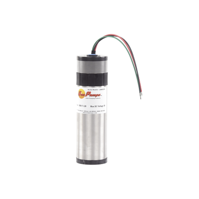 Bomba Solar Sumergible para agua, carga dinámica hasta 70m,descarga de 1/2 pulgada, 7.6 Lpm max