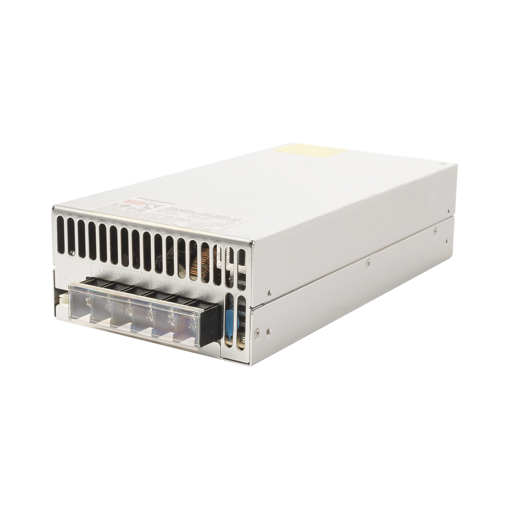 Fuente de Poder Industrial Conmutada 600W de Potencia, 12Vcc, 50A 
