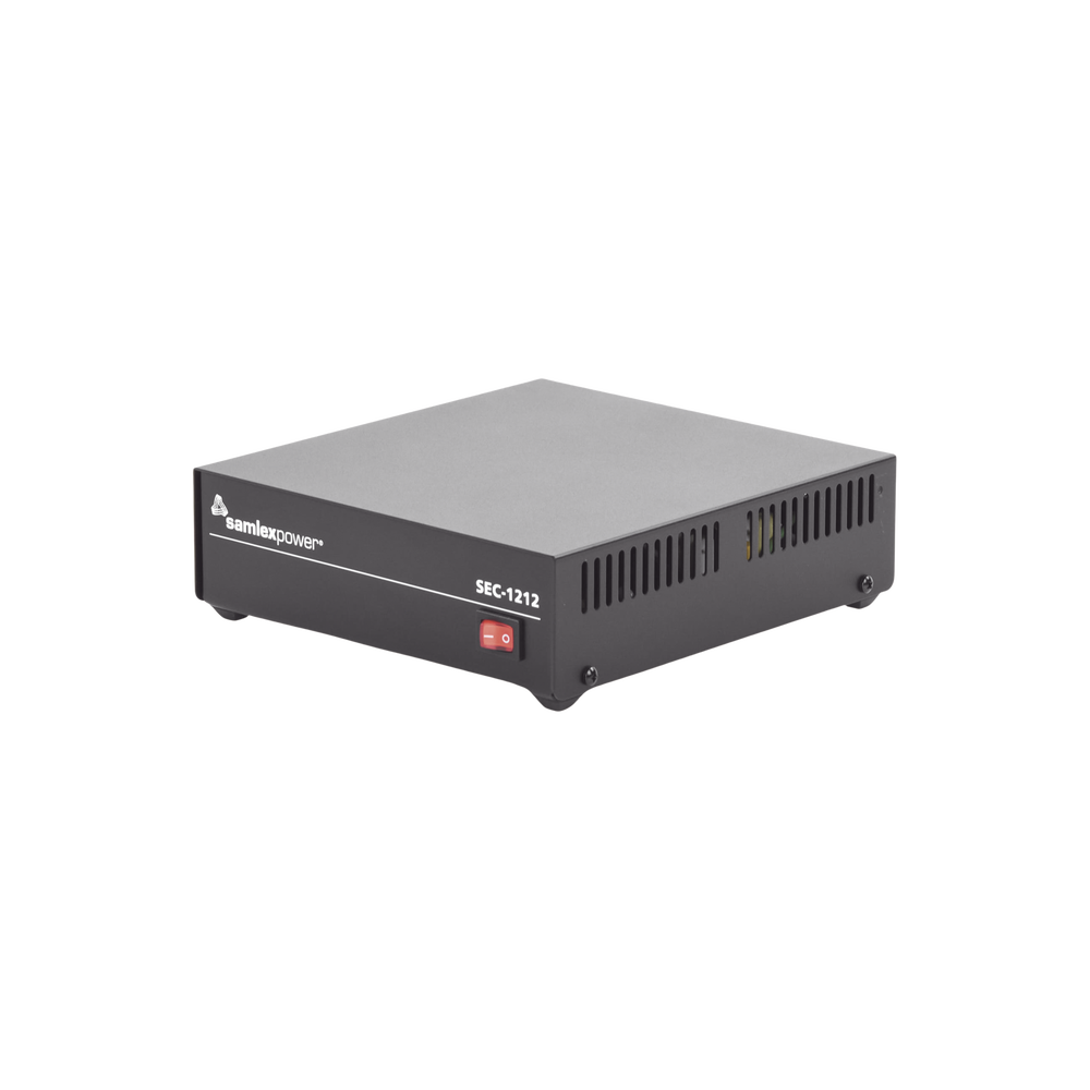 SAMLEX Switching Power Supply, maximum current 12 A.