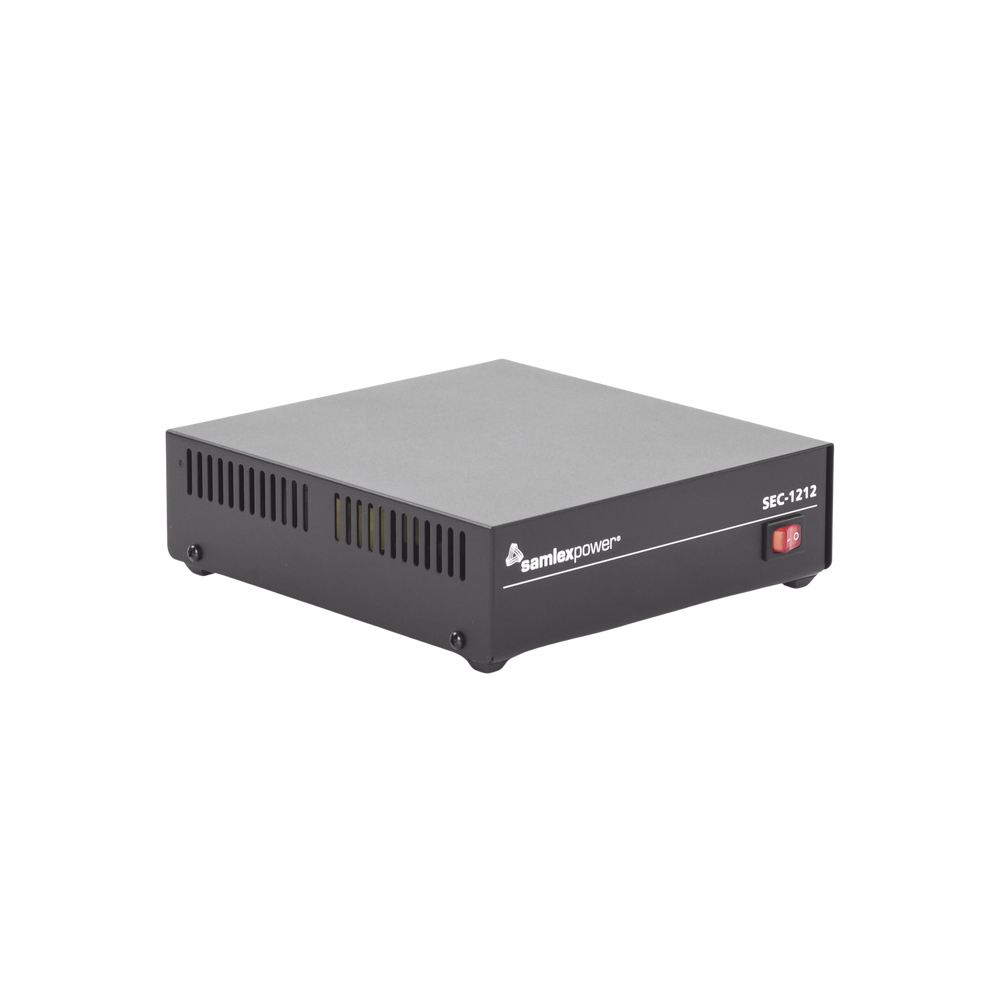SAMLEX Switching Power Supply, maximum current 12 A.