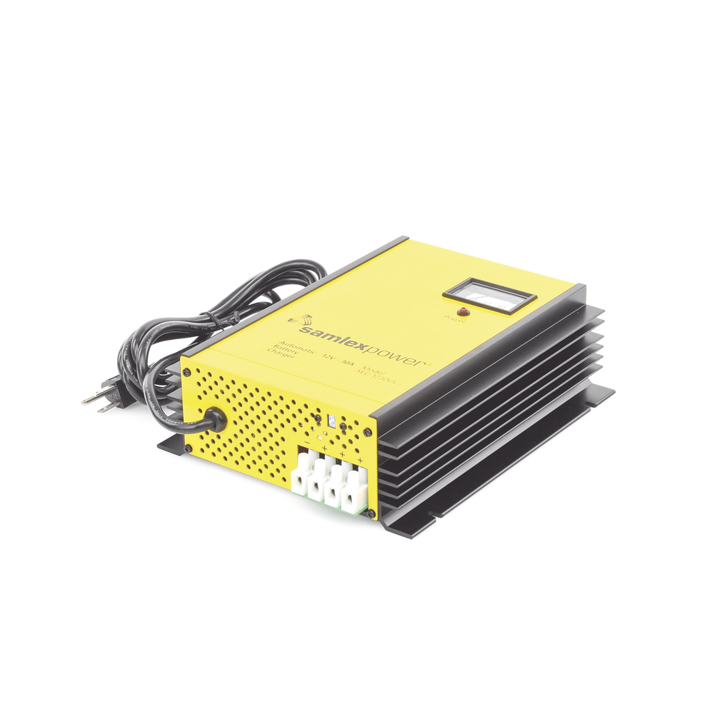 Cargador de Baterías de Plomo Ácido 12 Volts, 30 A con Función de Respaldo de Energía en CD