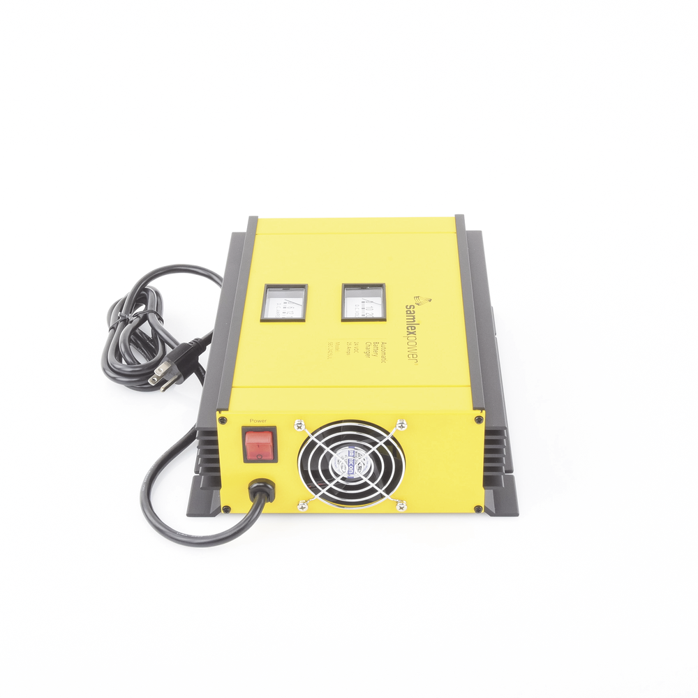 Cargador de Baterías de Plomo Ácido 24 Volts, 25 A con Función de Respaldo de Energía en CD
