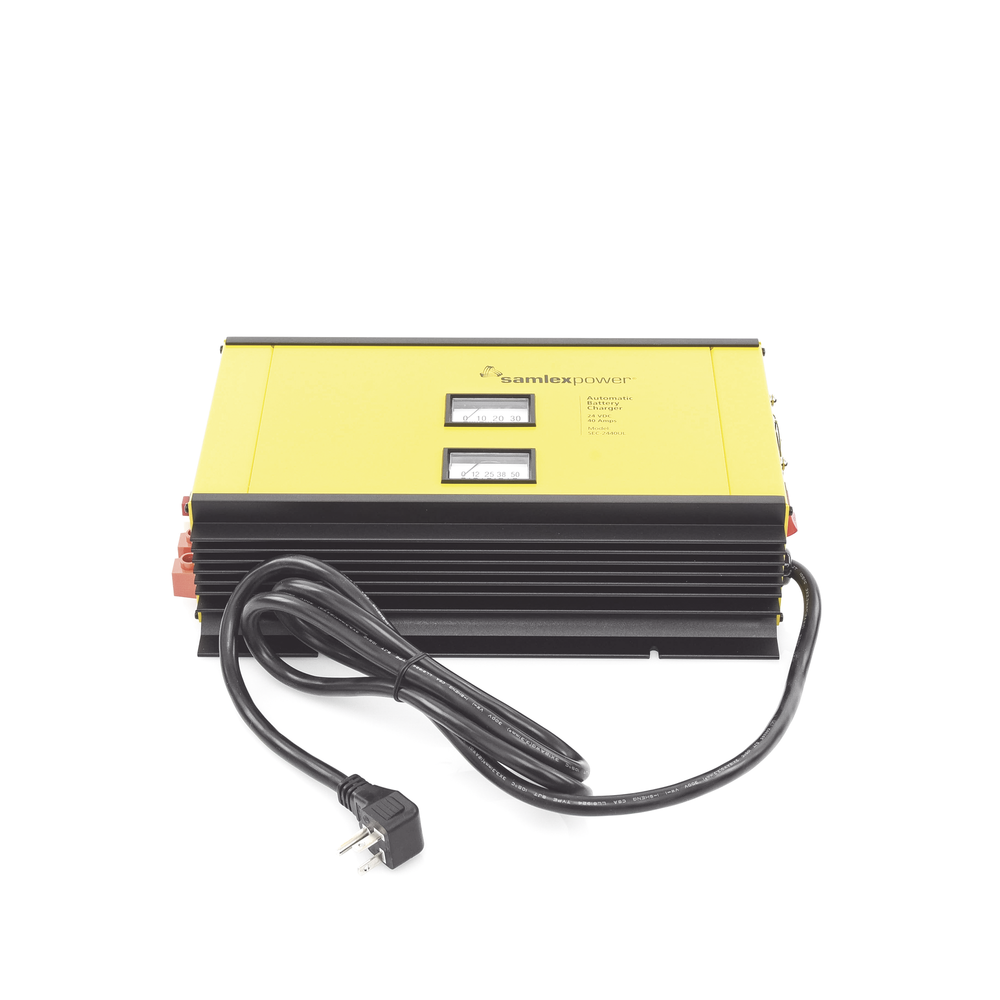 24 Volt, 40 Amp Lead Acid Battery Charger with DC Power Backup Function