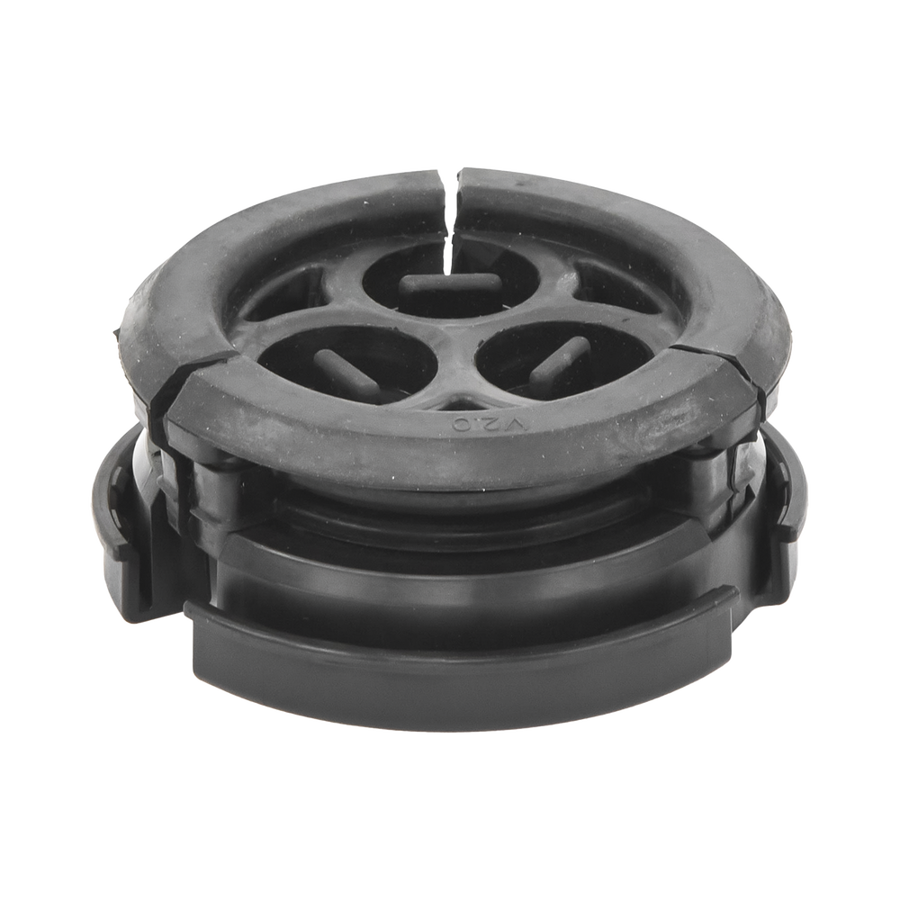Bota pasamuro de 4". Incluye 3 orificios para cable coaxial de 7/8"