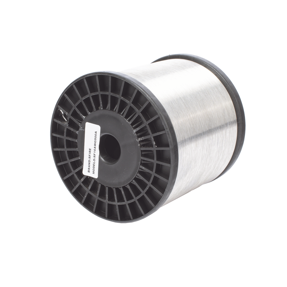 Reinforced Aluminum Cable / Weatherproof / Ideal for Electric Fences / 16 Gauge - 500m