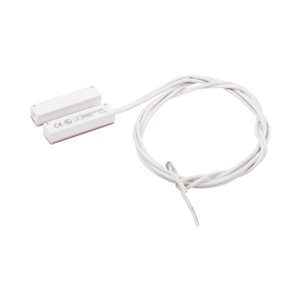 Contacto magnético para puertas y ventanas con cable de 45 cm color blanco / GAP: 13 mm