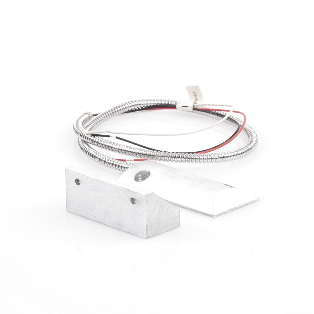 Magnetic Floor Contact, Dual NC/NO Output, 75mm GAP, Aluminum Cover with 55cm of Shielded Cable