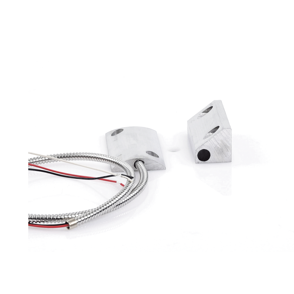 Magnetic Floor Contact, Dual NC/NO Output, 75mm GAP, Aluminum Cover with 55cm of Shielded Cable